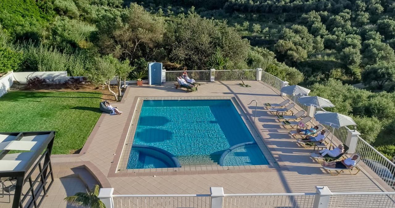 فيلا Cretan Blu Platanias Platanés المظهر الخارجي الصورة